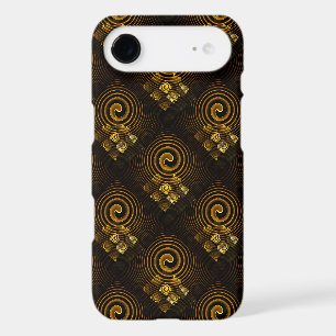 Gold Modern Boho Elegant Abstract Art Pattern #502