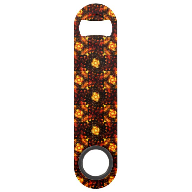 Gold Modern Boho Elegant Abstract Art Pattern #506 (Front)