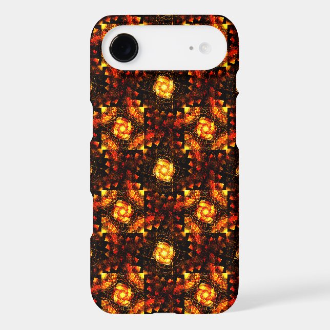 Gold Modern Boho Elegant Abstract Art Pattern #506 (Back)