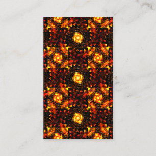 Gold Modern Boho Elegant Abstract Art Pattern #506 Business Card