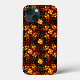 Gold Modern Boho Elegant Abstract Art Pattern #506 iPhone 13 Mini Case