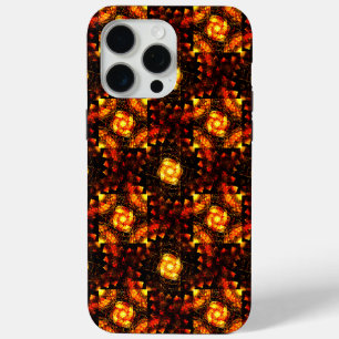 Gold Modern Boho Elegant Abstract Art Pattern #506 iPhone 15 Pro Max Case