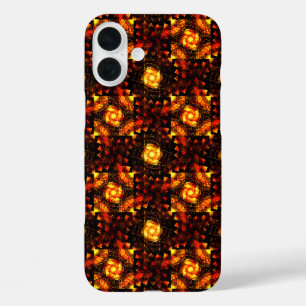 Gold Modern Boho Elegant Abstract Art Pattern #506 iPhone 16 Plus Case