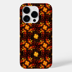 Gold Modern Boho Elegant Abstract Art Pattern #506 Case-Mate iPhone 14 Pro Case