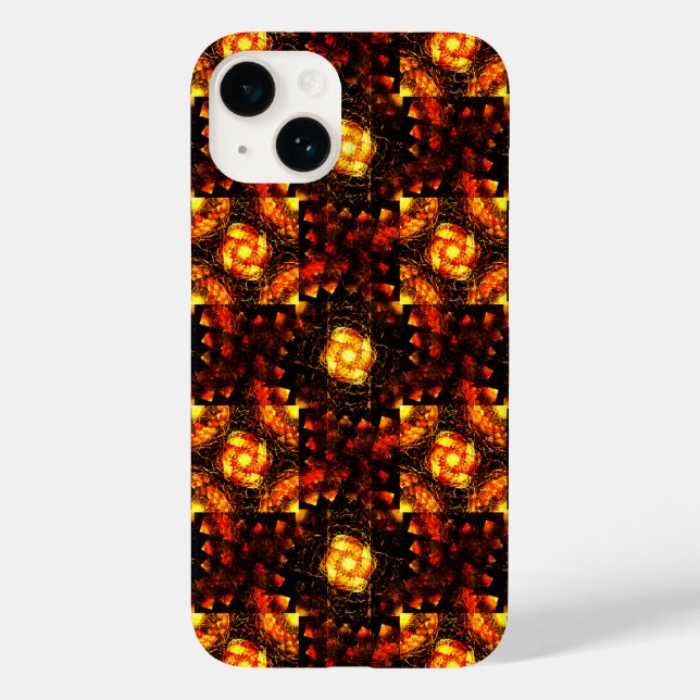 Gold Modern Boho Elegant Abstract Art Pattern #506 Case-Mate iPhone Case (Back)