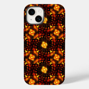 Gold Modern Boho Elegant Abstract Art Pattern #506 Case-Mate iPhone 14 Case