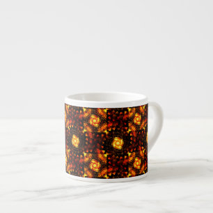 Gold Modern Boho Elegant Abstract Art Pattern #506 Espresso Cup