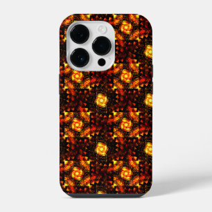 Gold Modern Boho Elegant Abstract Art Pattern #506 iPhone 14 Pro Case
