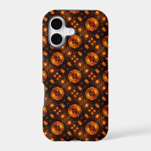 Gold Modern Boho Elegant Abstract Art Pattern #507