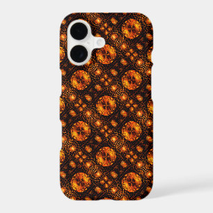 Gold Modern Boho Elegant Abstract Art Pattern #507