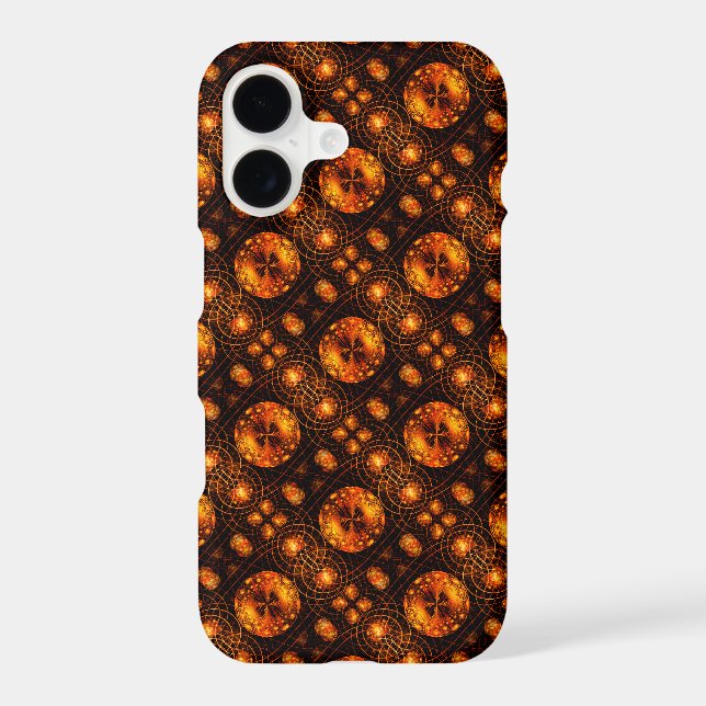Gold Modern Boho Elegant Abstract Art Pattern #507 (Back)