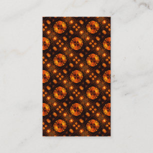 Gold Modern Boho Elegant Abstract Art Pattern #507 Business Card