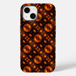 Gold Modern Boho Elegant Abstract Art Pattern #507 Case-Mate iPhone 14 Case