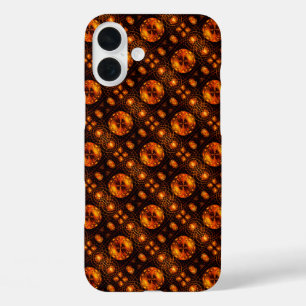 Gold Modern Boho Elegant Abstract Art Pattern #507 iPhone 16 Plus Case