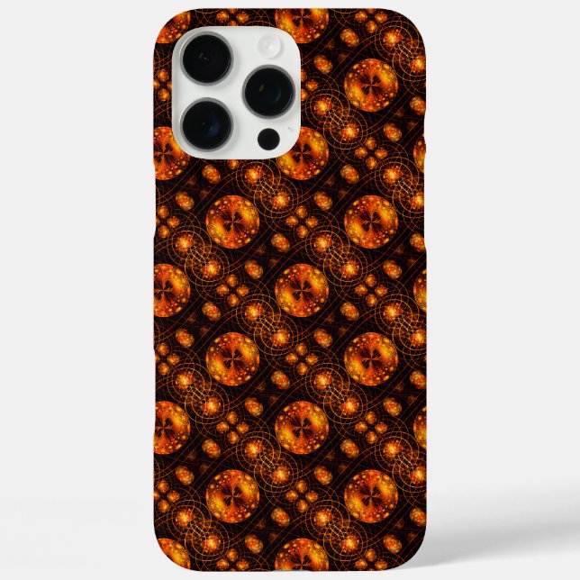 Gold Modern Boho Elegant Abstract Art Pattern #507 Case-Mate iPhone Case (Back)