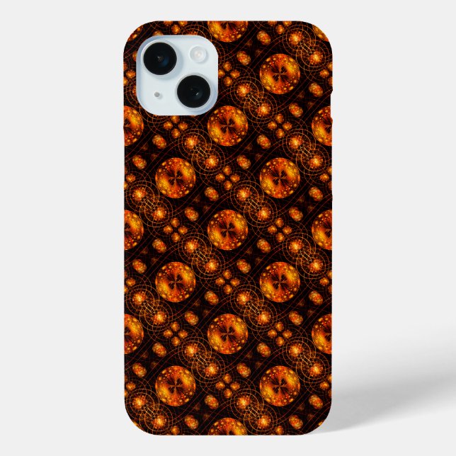 Gold Modern Boho Elegant Abstract Art Pattern #507 Case-Mate iPhone Case (Back)