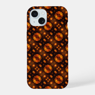 Gold Modern Boho Elegant Abstract Art Pattern #507 iPhone 15 Case