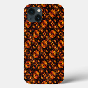Gold Modern Boho Elegant Abstract Art Pattern #507 iPhone 13 Case