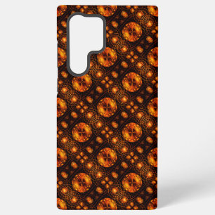 Gold Modern Boho Elegant Abstract Art Pattern #507 Samsung Galaxy Case