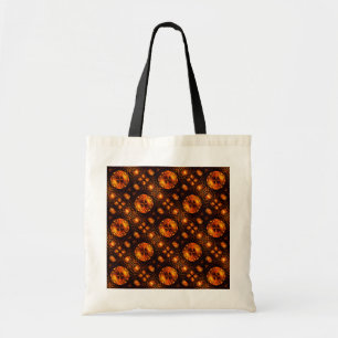 Gold Modern Boho Elegant Abstract Art Pattern #507 Tote Bag