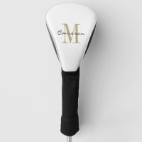 Gold Monogram Initial and Name Personalised Gift