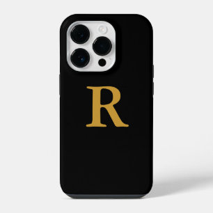 Gold Monogram iPhone / iPad case