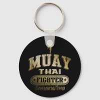 Gold Muay Thai Fighter