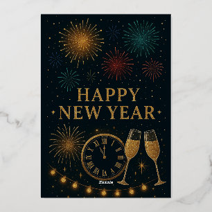 Gold New Year
