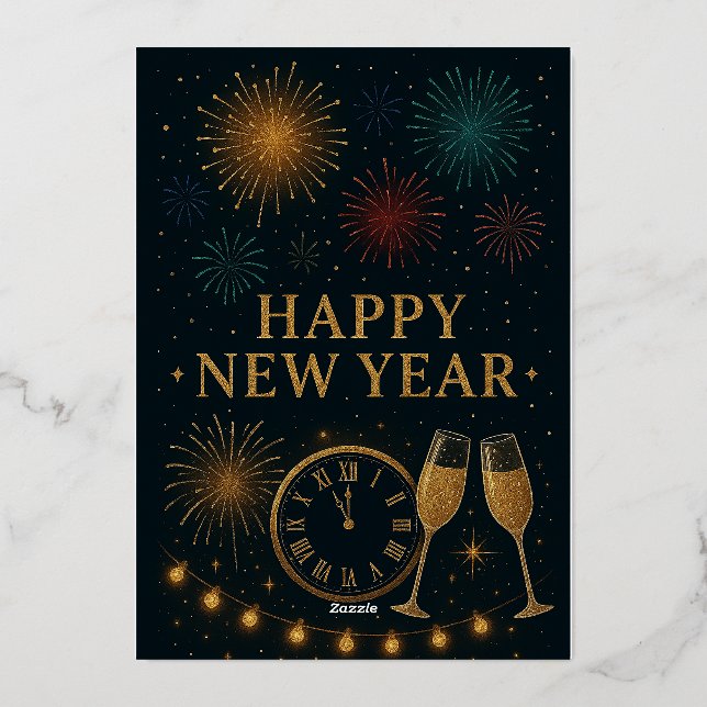Gold New Year (Back)