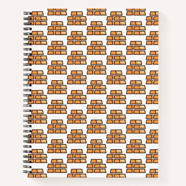 gold notebook (Front)