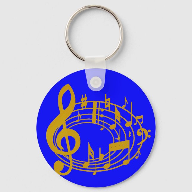 Gold Notes_ Key Ring (Front)