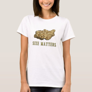 Gold Nugget Size Prospecting Panning T Shirts  NEW