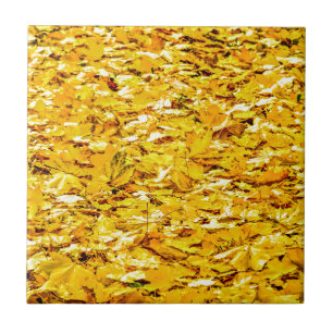 Gold Of Autumn Ceramic Tile