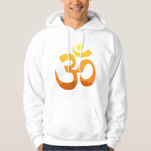 Gold Om Mantra Sun Hoodie Meditation Yoga