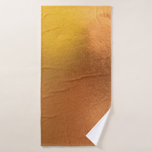 Gold or foil colour texture background abstract, a bath towel