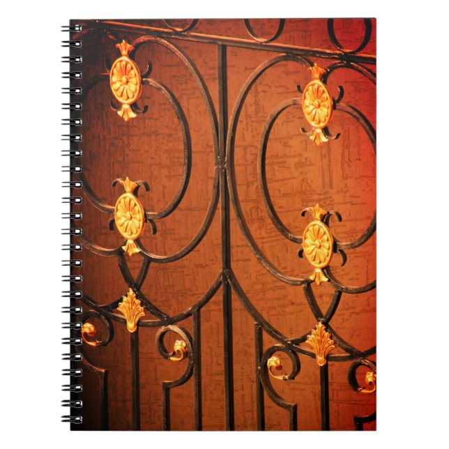 Gold Ornaments Notebook (Front)