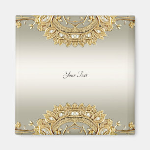Gold Ornate Magnet