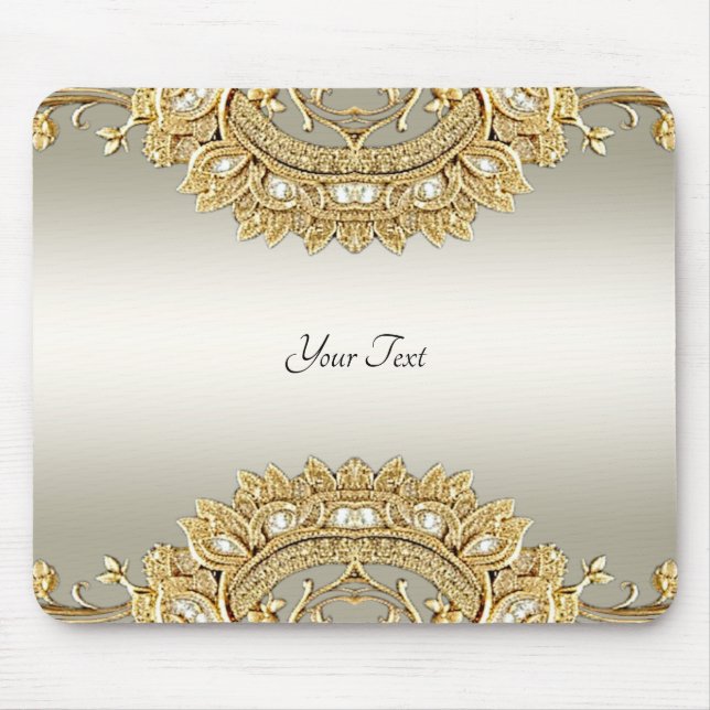 Gold Ornate Mousepad (Front)
