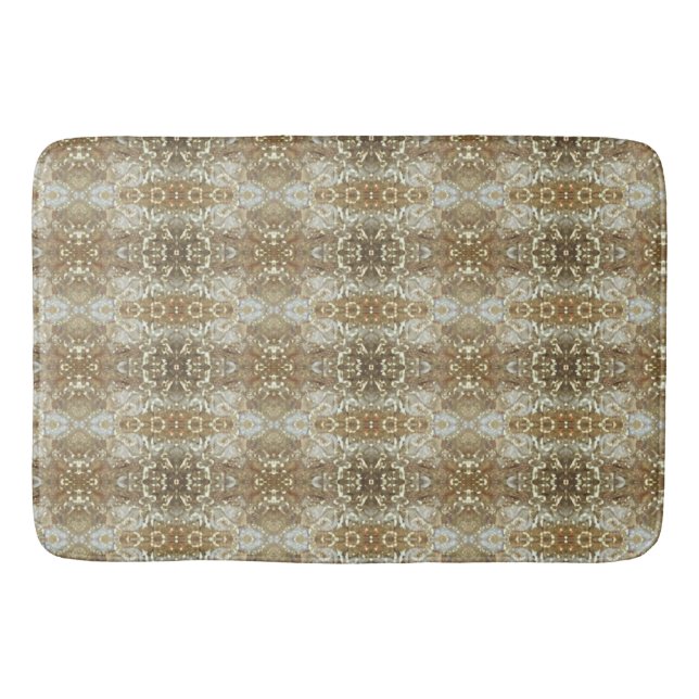 Gold Overlay  Bath Mat (Front)