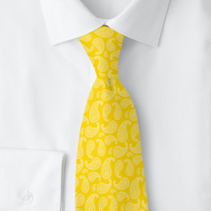 Gold Paisley Tie
