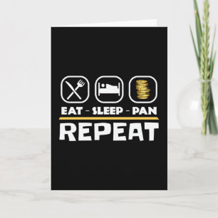Gold panning prospecting East Sleep Pan Repeat Card