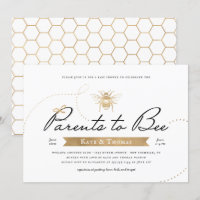 Gold Parents to Bee Baby Shower