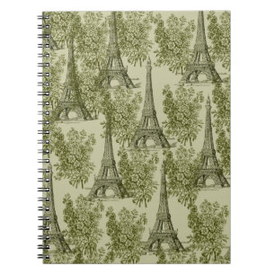 Gold Paris Notebook