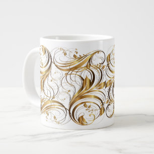 Gold Pattern 1A Mug