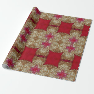 Gold pattern cement wall closeabstract, ancient, a wrapping paper