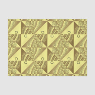 Gold Pattern Tissue Paper