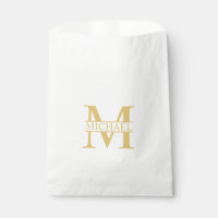 Gold Personalised Monogram and Name
