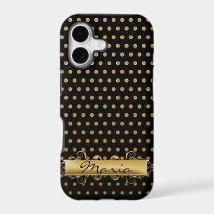 Gold Pin Dots with nameplate