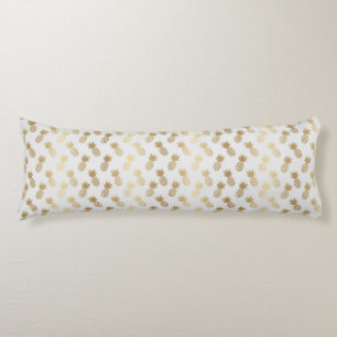 Gold Pineapple Pattern Body Cushion