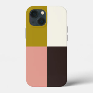 Gold Pink Chocolate Ivory iPhone 13 Mini Case